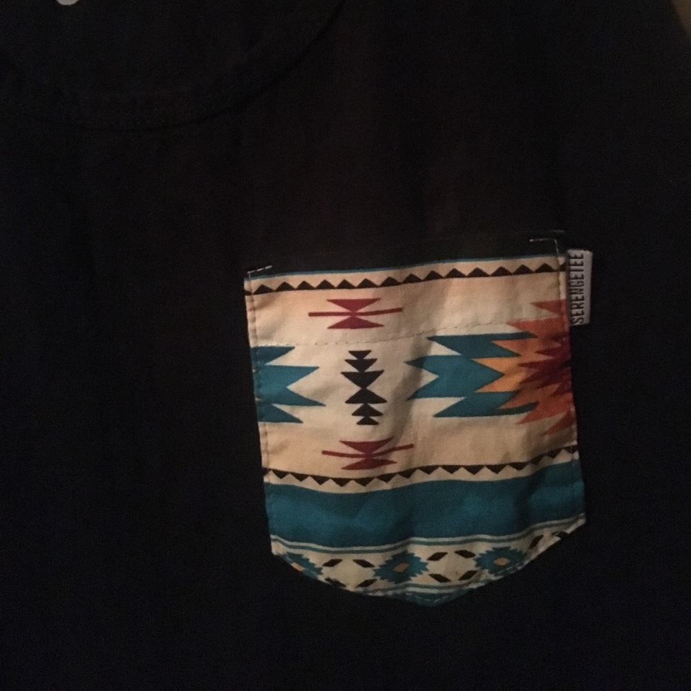 Black Serengetee tank top